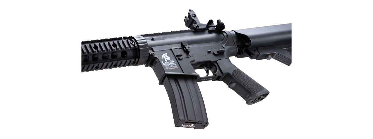 Lancer Tactical Gen 2 M4 SD Carbine Airsoft AEG Rifle with Mock Suppressor