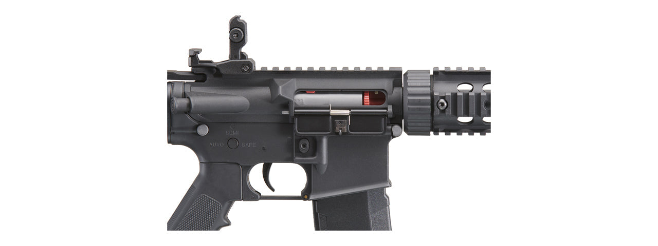 Lancer Tactical Gen 2 M4 SD Carbine Airsoft AEG Rifle with Mock Suppressor