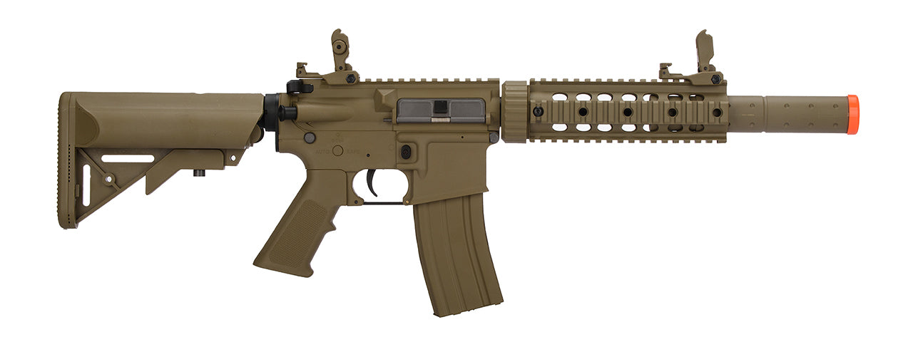 Lancer Tactical Gen 2 M4 SD Carbine Airsoft AEG Rifle with Mock Suppressor