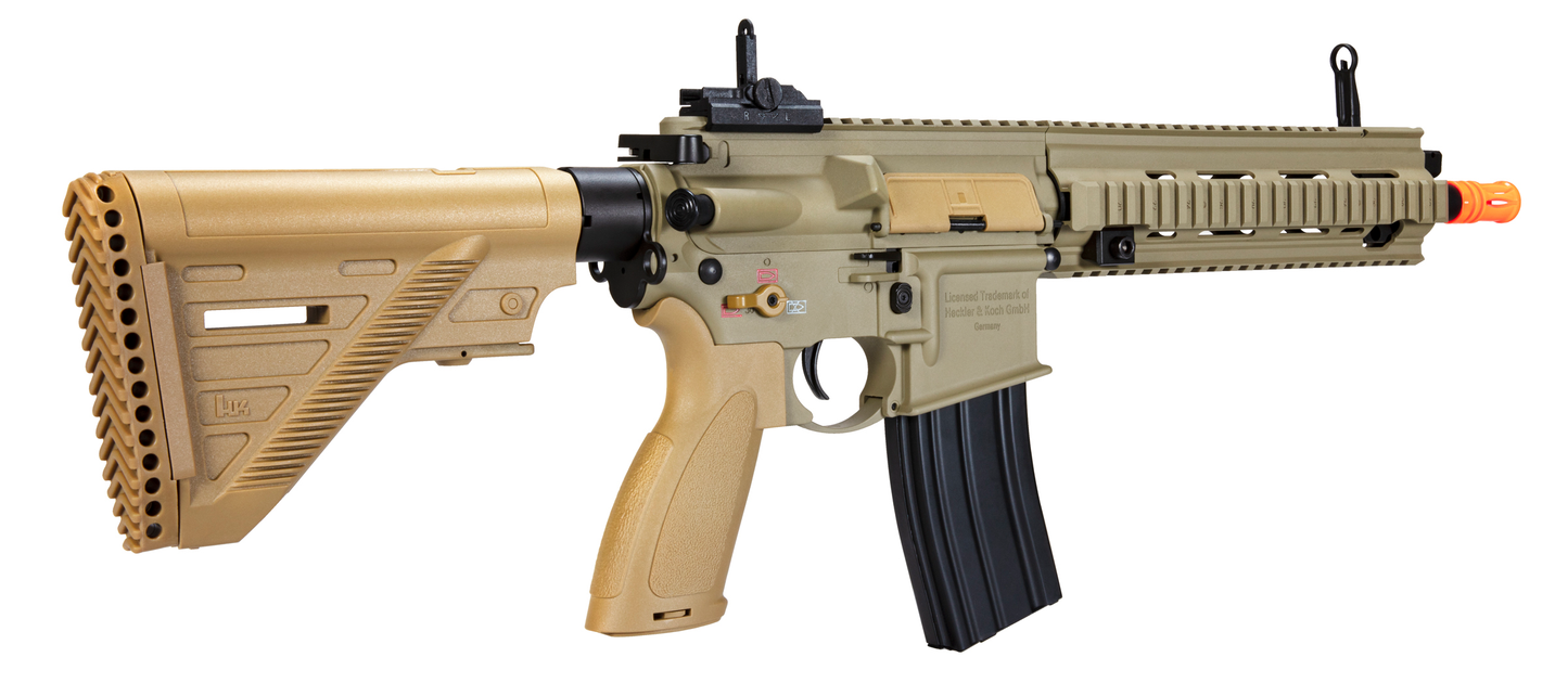 H&K 416 A5 Competition 6mm Airsoft AEG Rifle, Tan