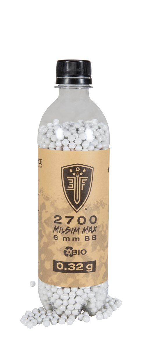 Elite Force MILSIM MAX BIO .32g WHITE - 2700 ct