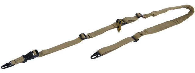 Lancer Tactical 2-POINT PADDED RIFLE SLING (TAN)