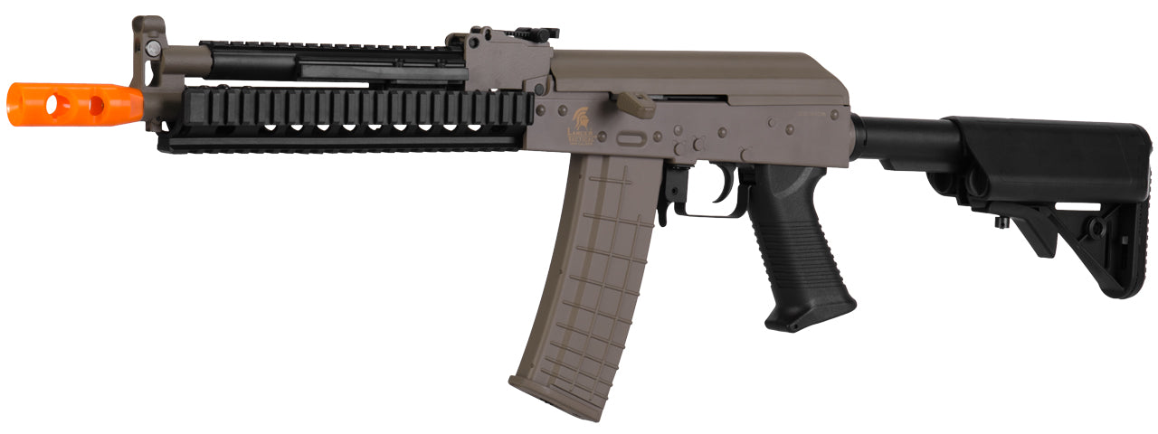 Lancer Tactical LT-10T Beta Project Tactical AK RIS AEG Metal Gear/Polymer Body in Dark Earth