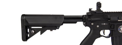 Lancer Tactical Proline 7" KeyMod Railed Airsoft AEG Rifle with Picatinny Rail Segments (Color: Black)