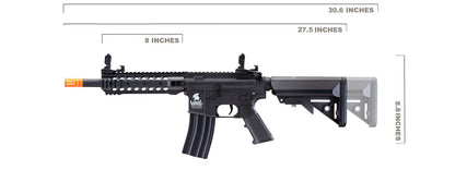 Lancer Tactical LT-24B Gen 2 CQB M4 AEG Rifle - Black