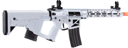 Lancer Tactical Enforcer Blackbird Skeleton AEG w/ Alpha Stock (Color: White)