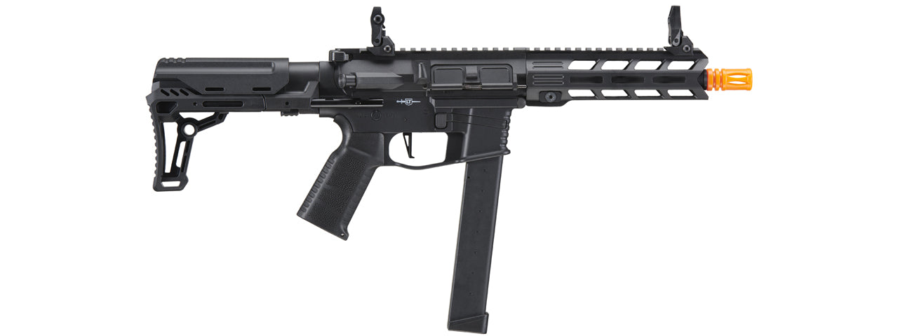 Lancer Tactical Gen 2 9mm Battle X CQB Carbine Airsoft AEG (Color: Black)